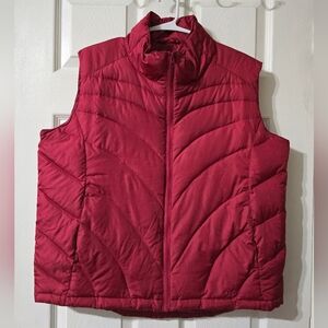 Vintage Cabelas Goose Down 550 Fill Puffer Vest, Zip Close, Unisex, Sz Large.